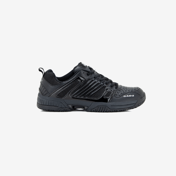 Flick – Black indoor court shoes for women
