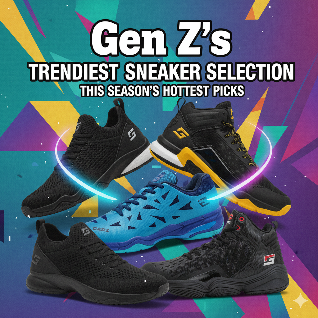 Gen Z’s Trendiest Sneaker Selection: This Season’s Hottest Picks
