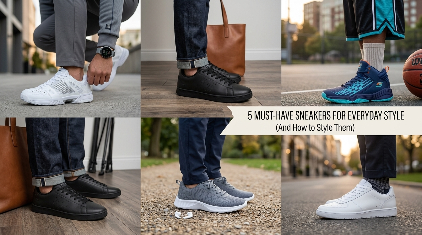 5 Must-Have Sneakers for Everyday Style (And How to Style Them)