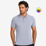 Gadz Men's Premium Polo T-Shirt – Piqué-Knit with Antibacterial & Cooling Technology-103789